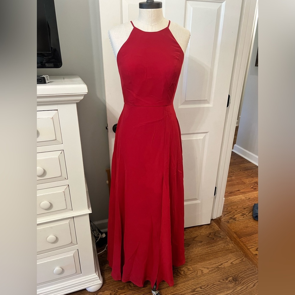 Jenny Yoo Kaia Chifon Dress